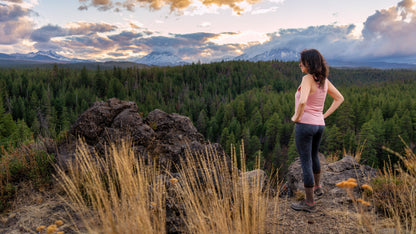 ABD Adventurer Alpaca Socks Collection - Alpaca Hiking Socks in Brown on a Hiker