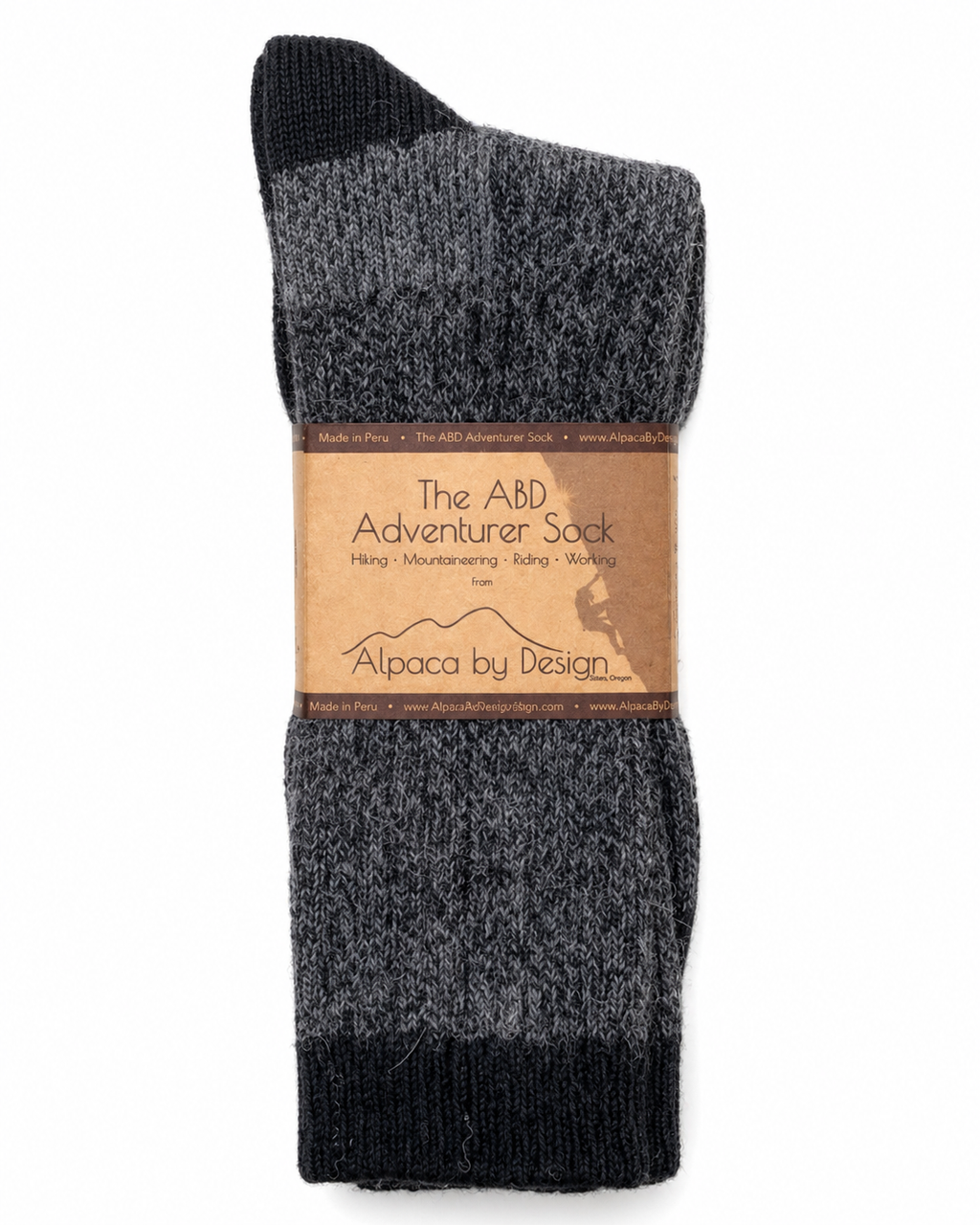 Adventurer Hiker Boot Sock - Alpaca by Design