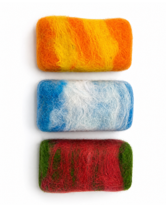 Felted Alpaca Soap