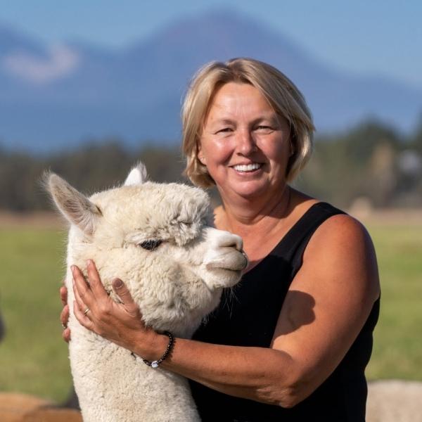 Portrait of Co-Owner of Alpaca by Design Amanda VandenBosch